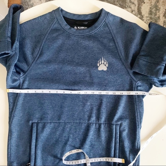 AKHG Crewneck Sweatshirt Blue Men’s Size Small - Picture 5 of 10